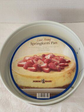 New Nordic Ware Leak Proof Springform Pan 10 Cup